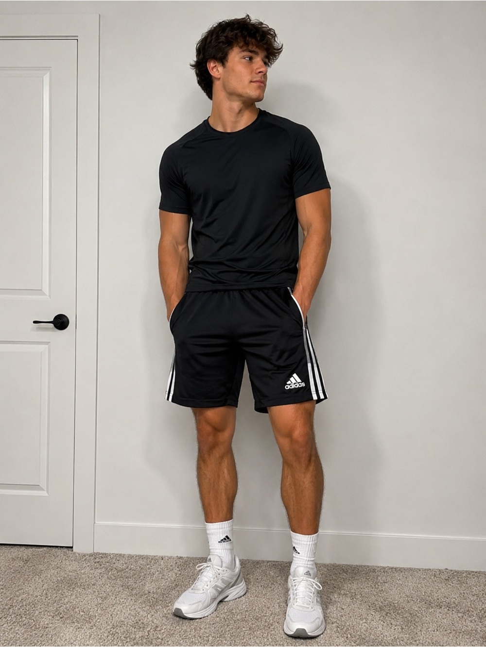 Adidas lightweight shorts